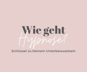 Wie funktioniert Hypnose